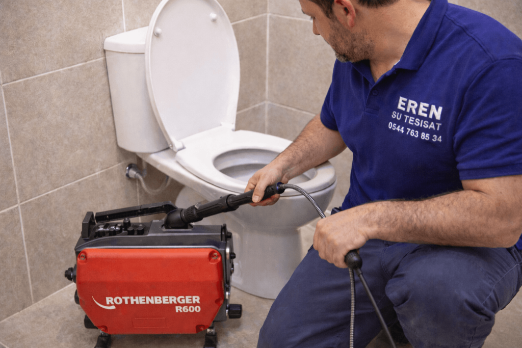 Robotla Tıkalı Gider Açma